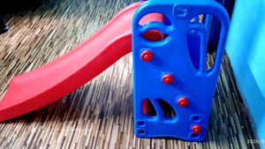 Red Plastic Kids Slide
