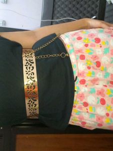 Aesthetic Gold Tone belt