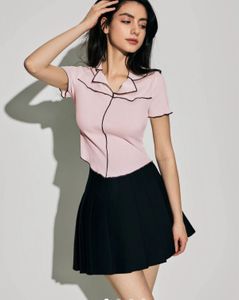 Savana Cute Pink Cropped Top