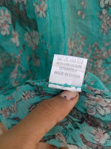 combo long boho Sheer Kimono Style Top