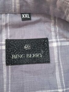 Men's Grey Checkered Casual Shirt