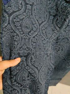 Stylish Blue Patterned Pants