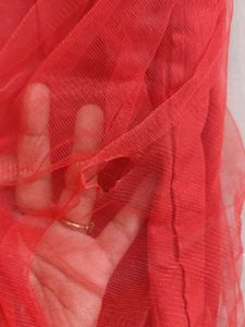 Red Tulle Skirt