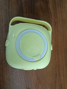 Yellow Silicone Bath Scrubber