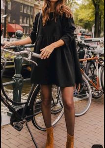 Winterwear Black Dress 👌