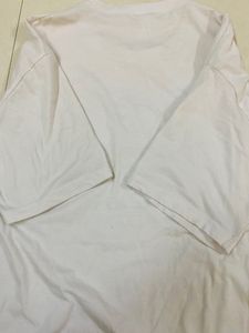 White Oversized T Shirt