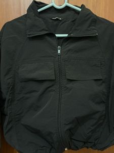 Stylish Black Cropped Jacket