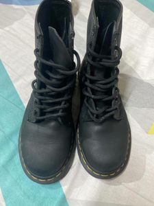 Classic Black Combat Boots