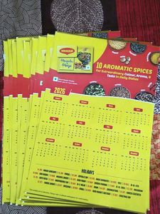 Maggi Masala Magic 2026 Calendar