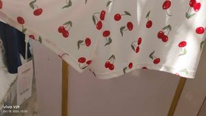 Cute Cherry Print Summer Romper