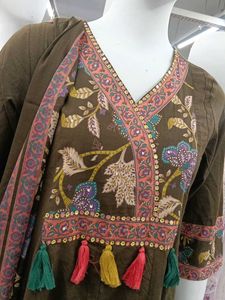 Stylish Printed Kurta with Dupatta