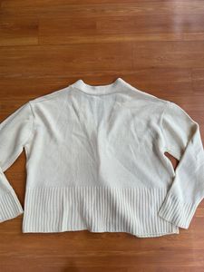 Cream Cardigan with Pockets