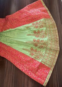Designer Embroidered Lehenga Skirt