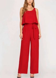 0010 Red Jumpsuit
