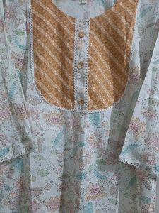 Women's Kurti +pant Set