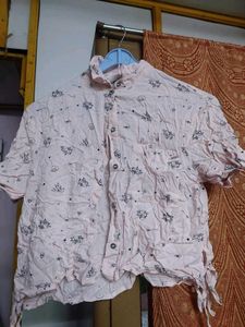 Cute Pink Graphic T-Shirt with Shir