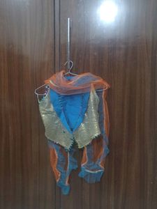 Blue 3 Piece Langha