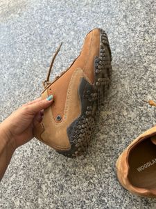 Woodland Brown Casual Shoes