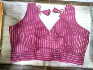 Striped Saree Blouse