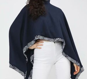 Stylish Navy Blue Cape
