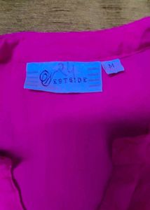 (Westside) Vibrant Pink Tunic Top