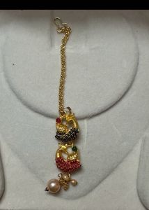 Stunning Indian Traditional Gold Necklace Set
