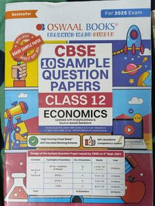 CBSE Class 11 &amp; 12 Economics Books