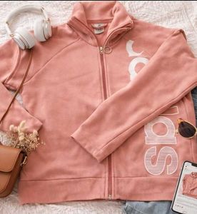Adidas Peach Full-Zip Jacket,✨