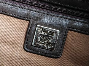 MCM Monogram Drawstring Bucket Bag