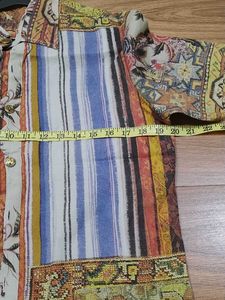 Patterned Short Sleeve Shirt