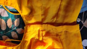 Vibrant Yellow Ethnic Blouse