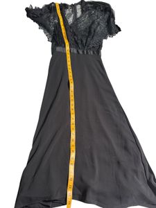 Elegant Black Lace Dress