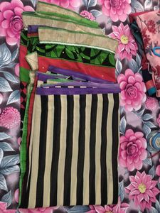Colorful Striped Saree