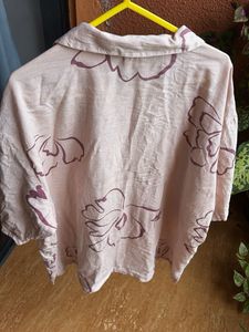 Floral Print Short Sleeve Shirt