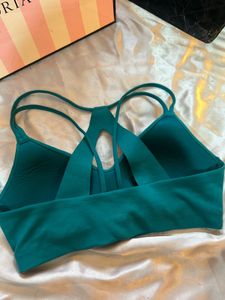Teal Sports Bra