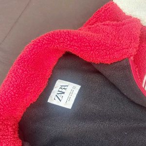 Zara Teddy Fleece Jacket