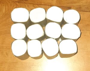 Set Of 12 [6cm × 4mtrs] Handmade Cotton Rolled Bandage