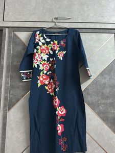 Beautiful Floral Print Kurta
