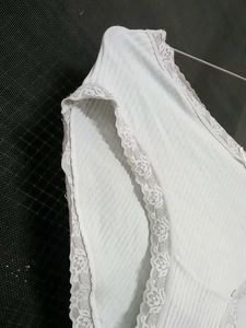 Comfortable White Cotton Briefs