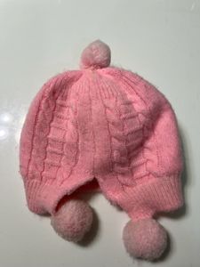Pink Cap For Babies, Inner Lining Soft