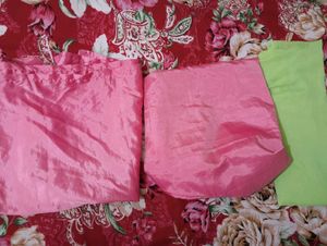 Pink Kurta Set with Dupatta