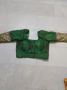 Gold Silk Saree with Intricate Border