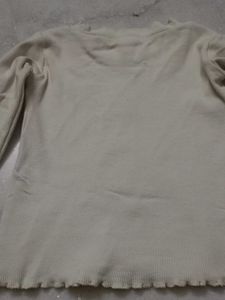 Baby Full Sleeve Top ⚪