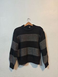 H&amp;M Striped Crew Neck Sweater