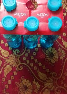 Set of 5 Milton Water Bottles 1000 ml