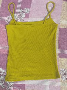 Ajio mustard yellow top