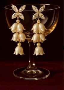ISHTAARA Gold-Plated Stainless Steel Earrings