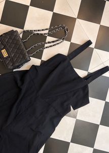 Cutout Black Dress