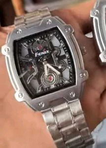 Fenix Premium Skeleton Dial Metal Watch