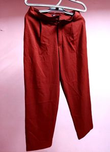 Stylish Red Trousers